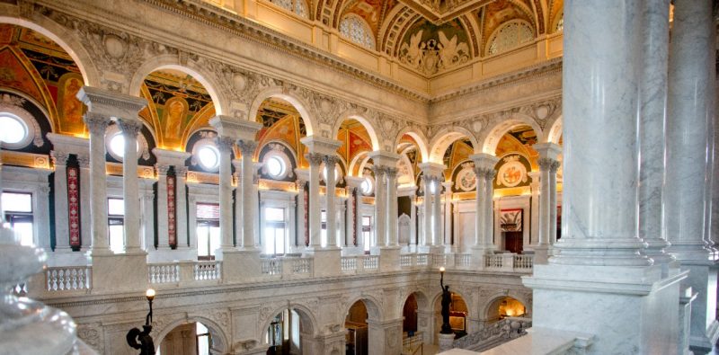 Library of Congress in Washington, DC